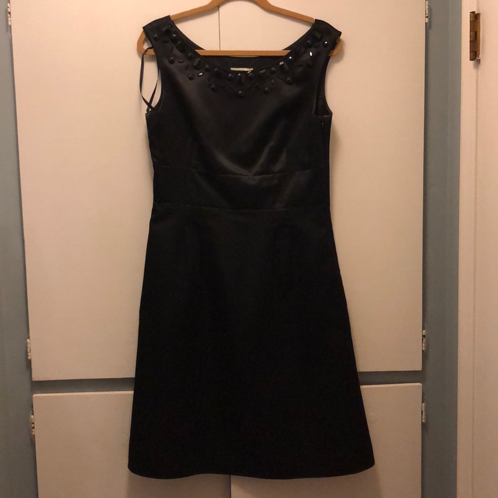 Size 10 Ann Taylor Loft black dress